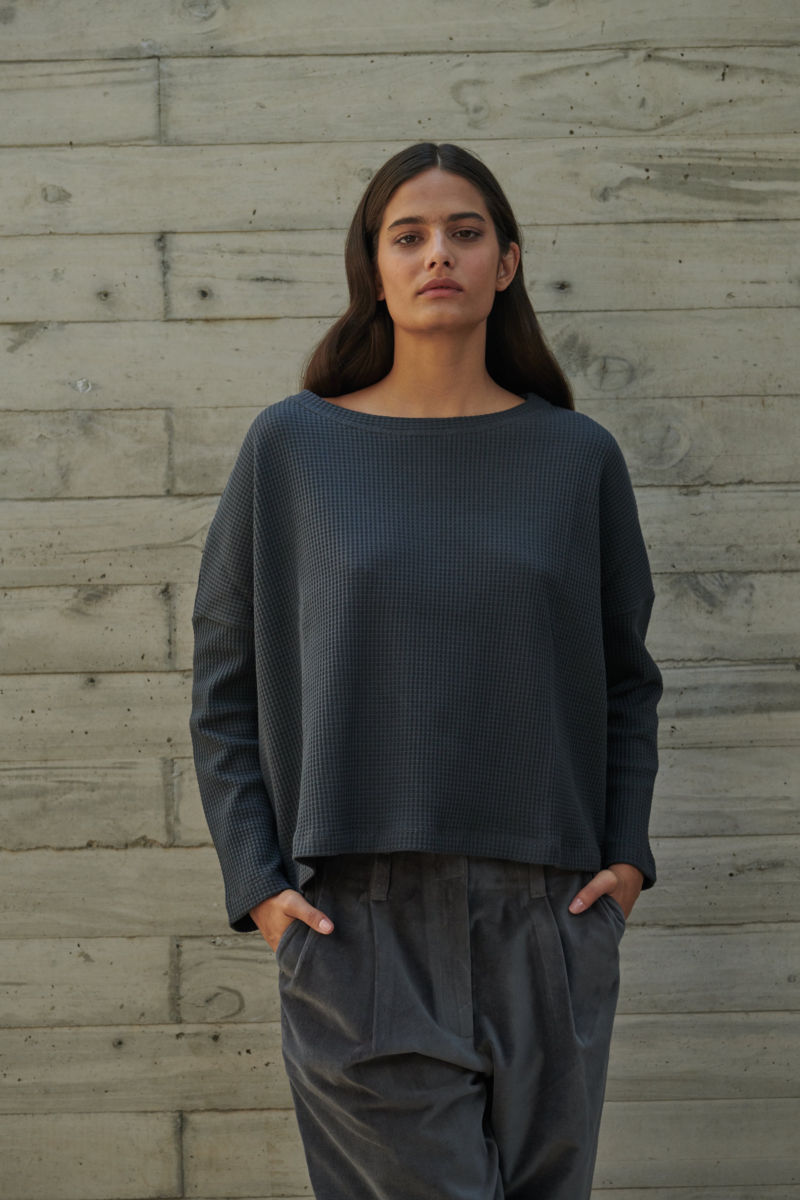 Polera _ Waffle