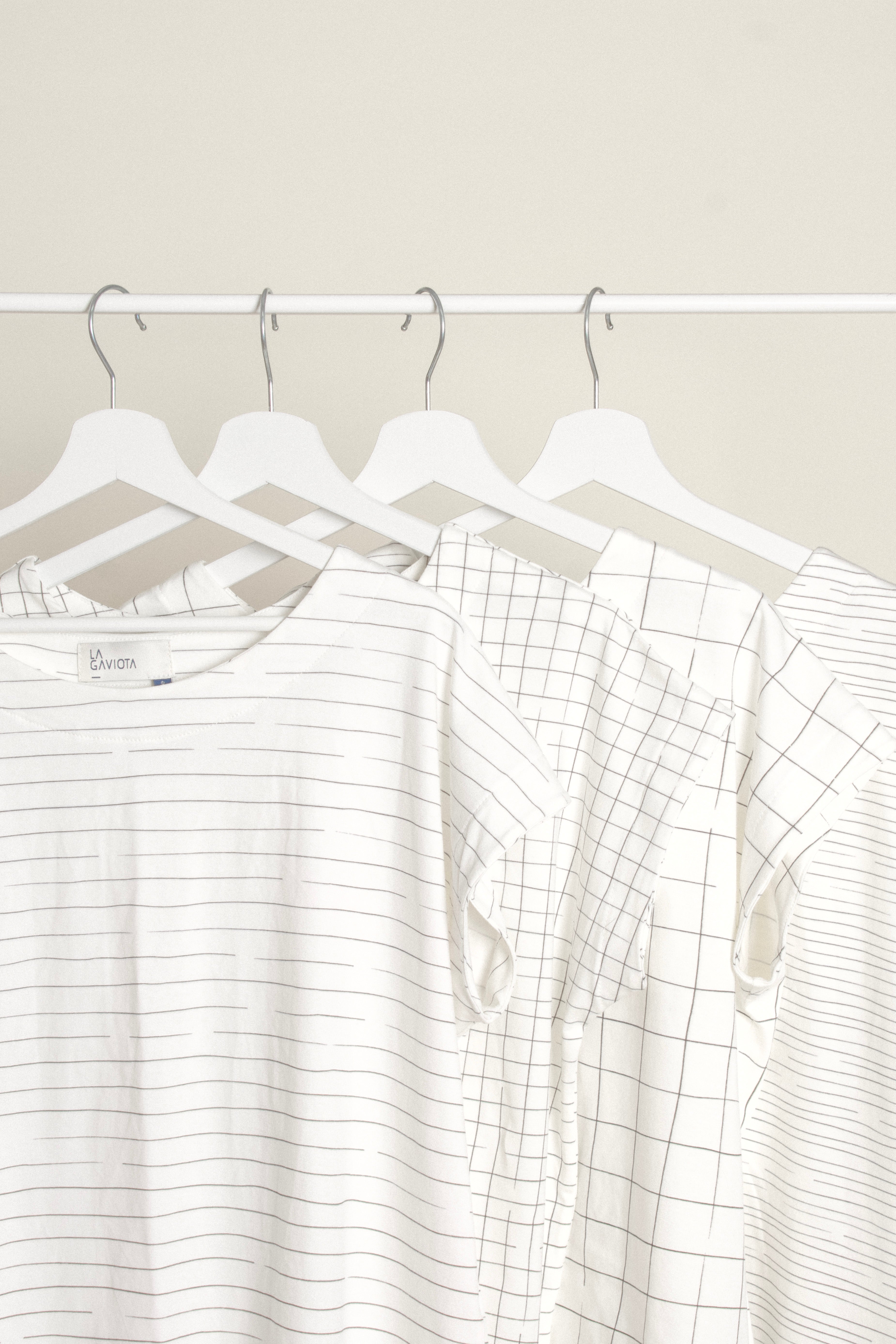 Polera _ Tam Lineas y Cuadros