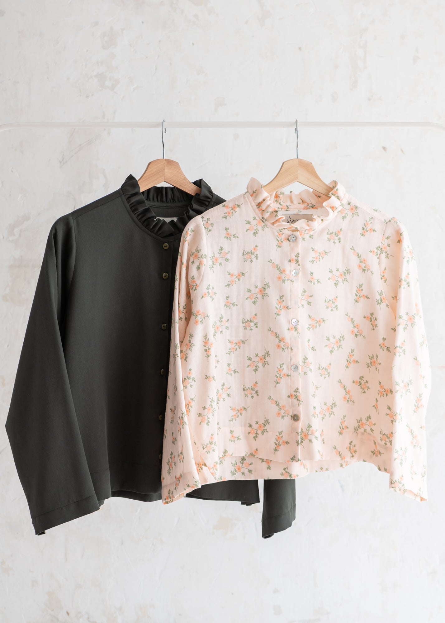 Blusa _ Bao _ Damasco