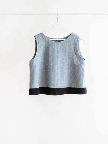 Top _ nube bicolor