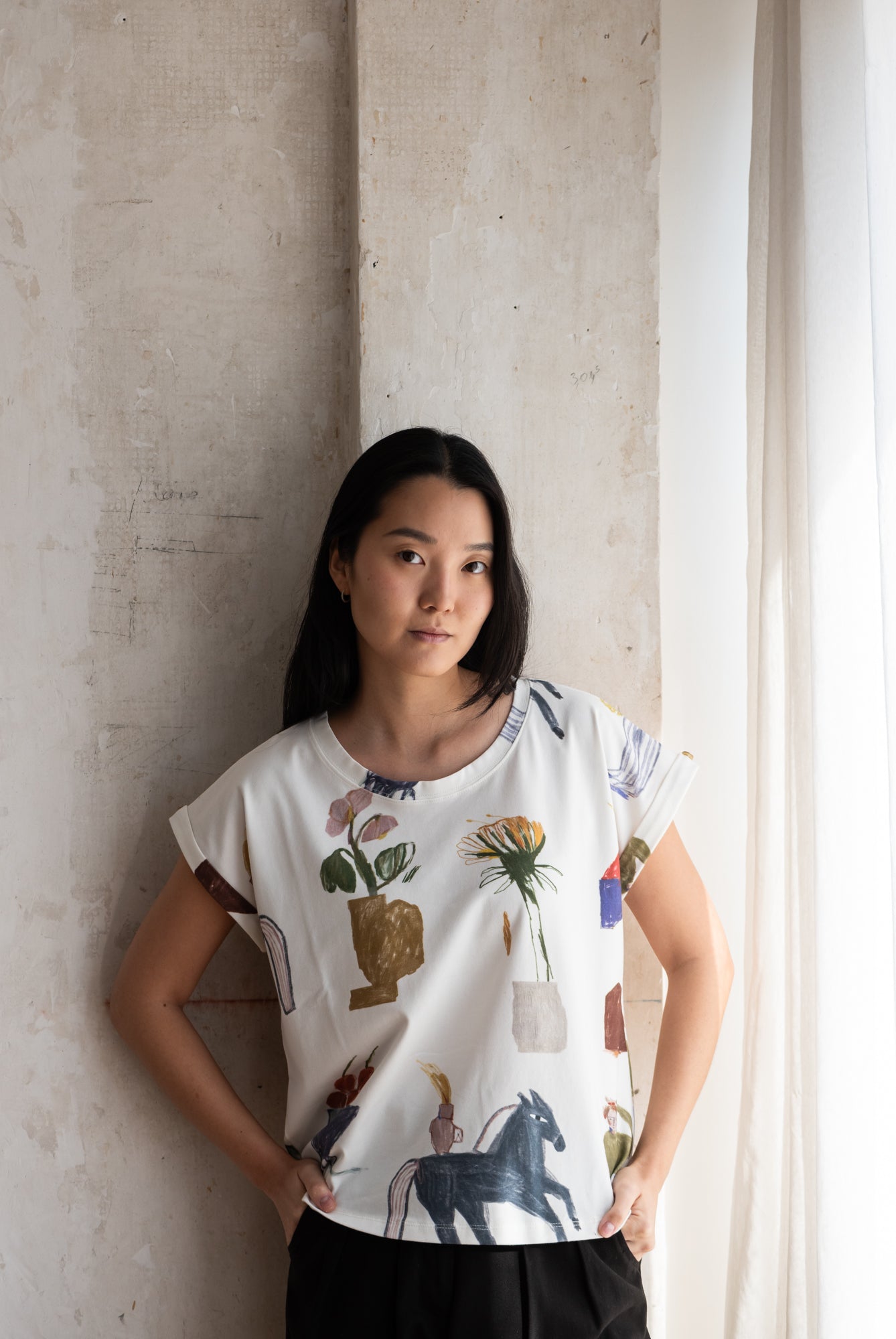 Lienzo Nuevo _ Poema 20 _ Polera Matilde