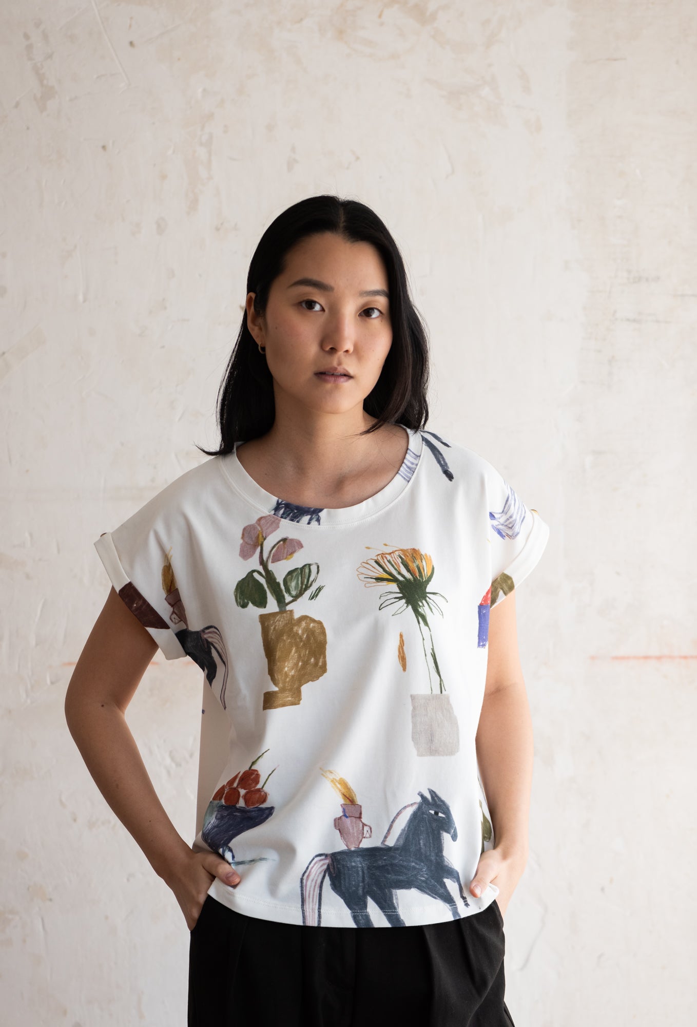 Lienzo Nuevo _ Poema 20 _ Polera Matilde