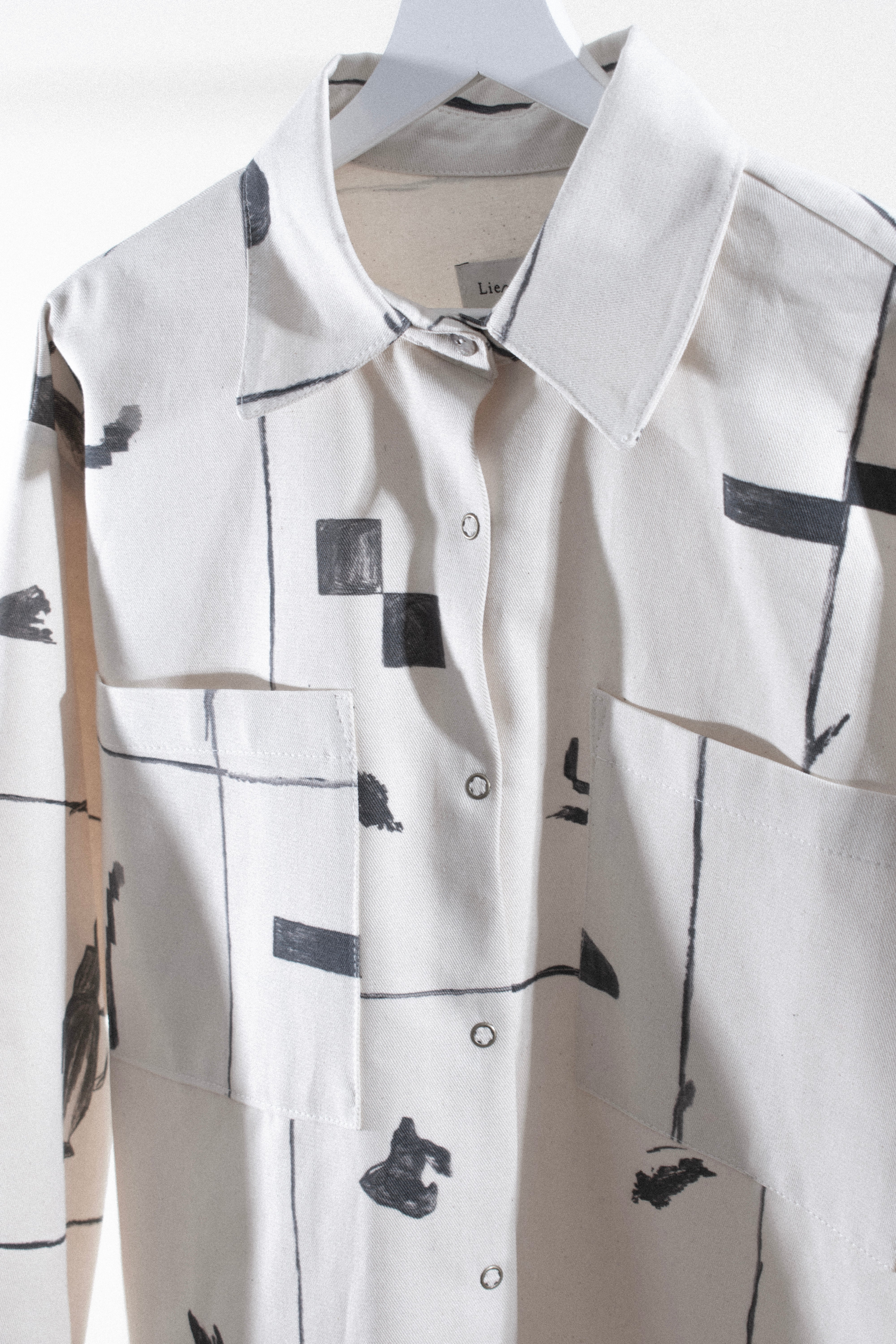 sobrecamisa _ canto general lienzo nuevo