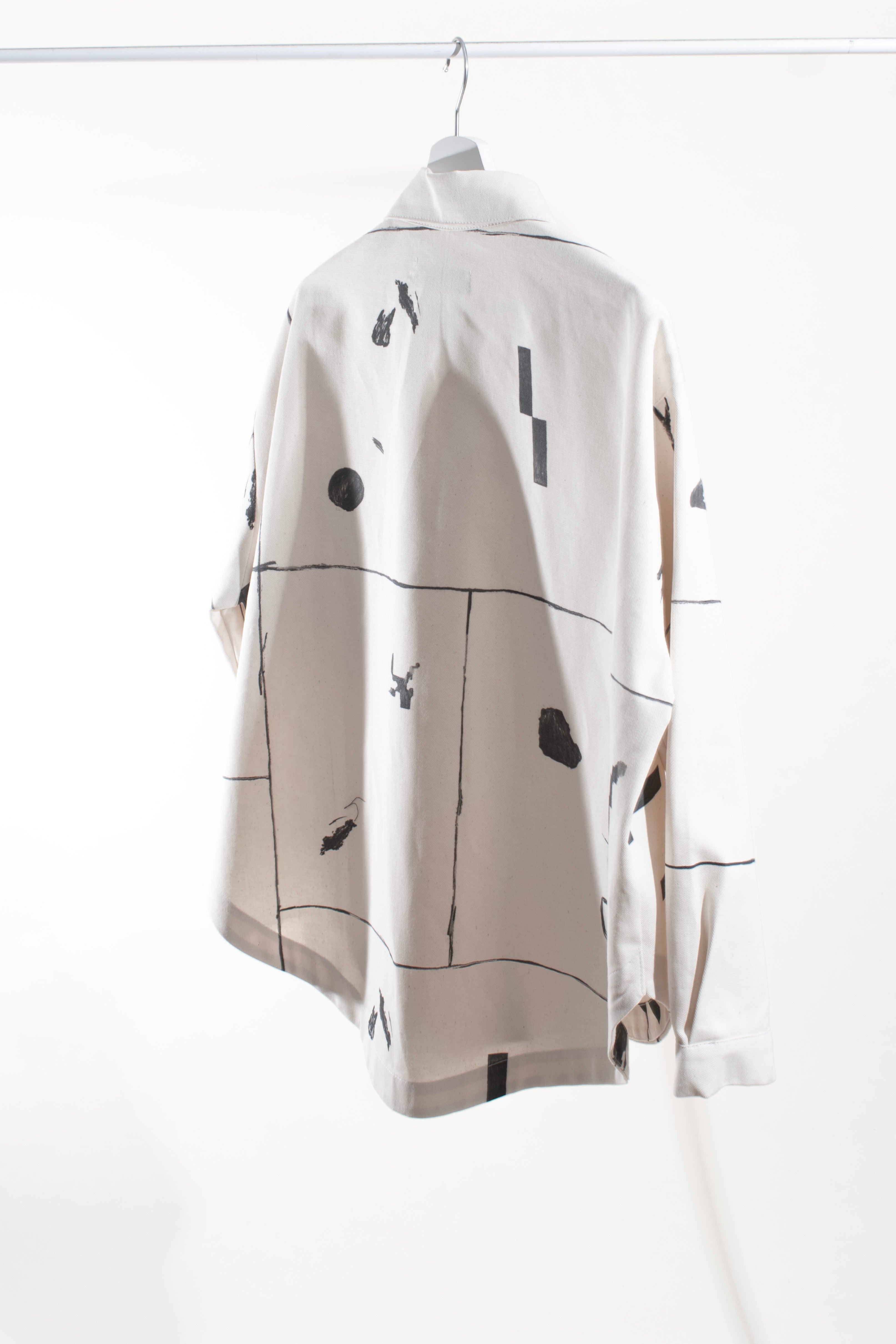 sobrecamisa _ canto general lienzo nuevo