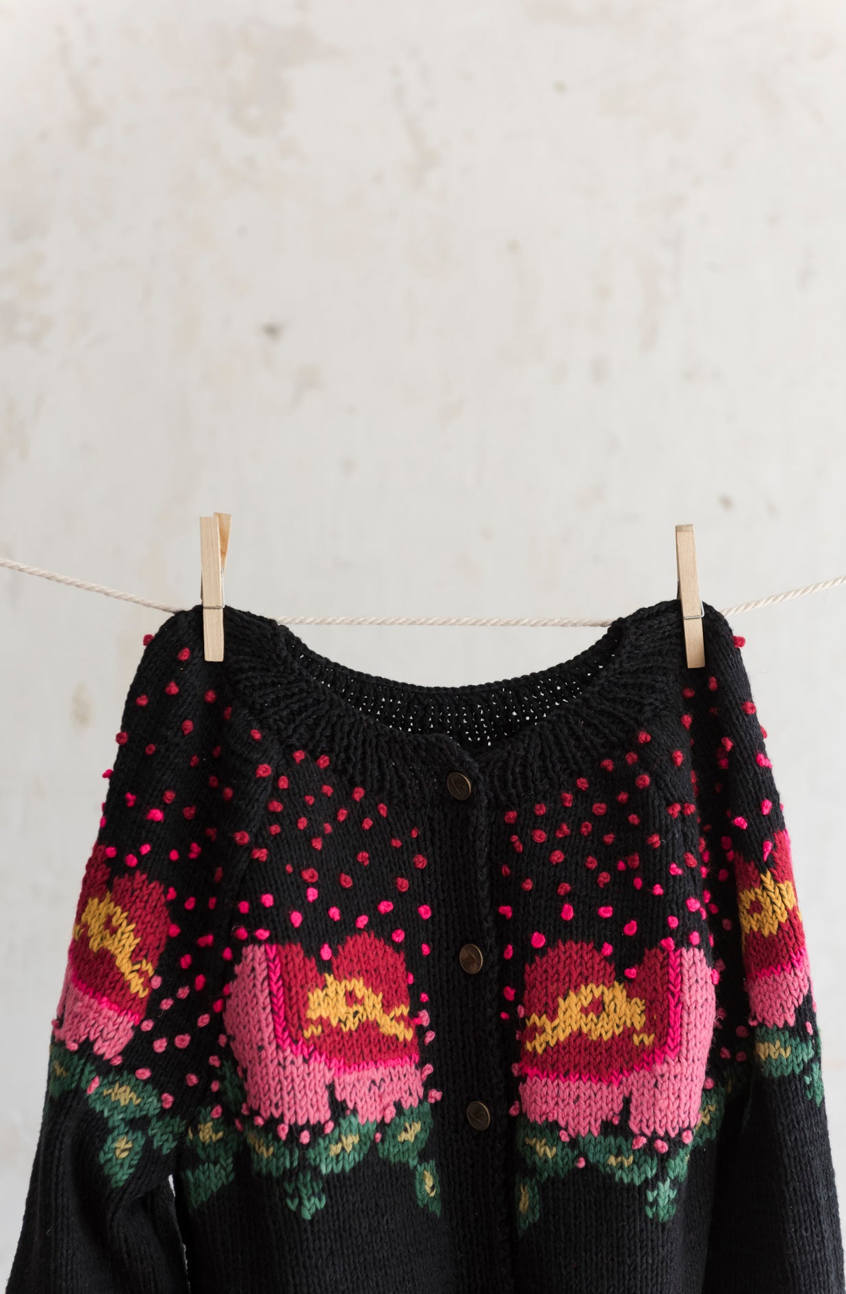 Cardigan  _ Flor
