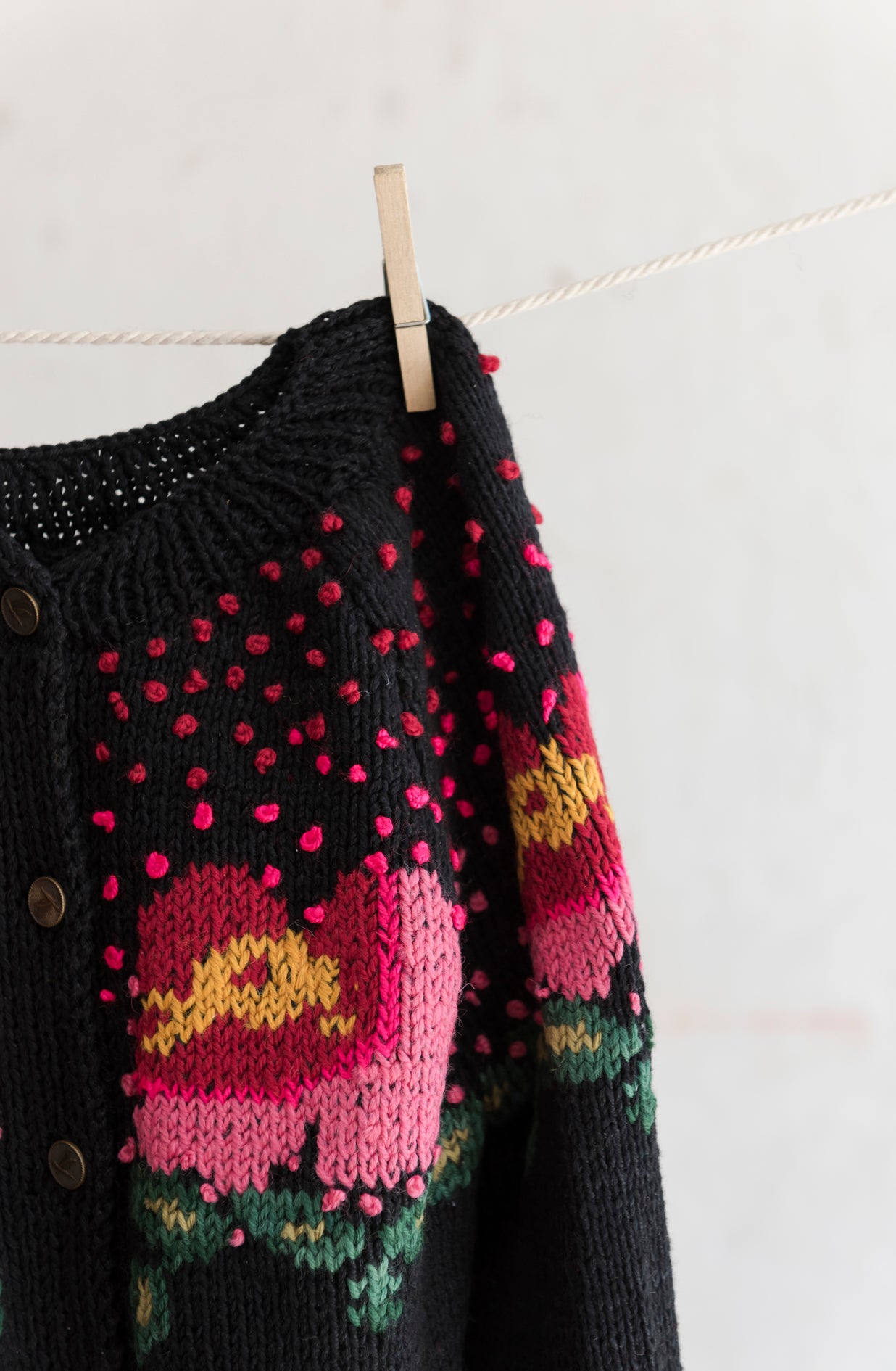 Cardigan  _ Flor