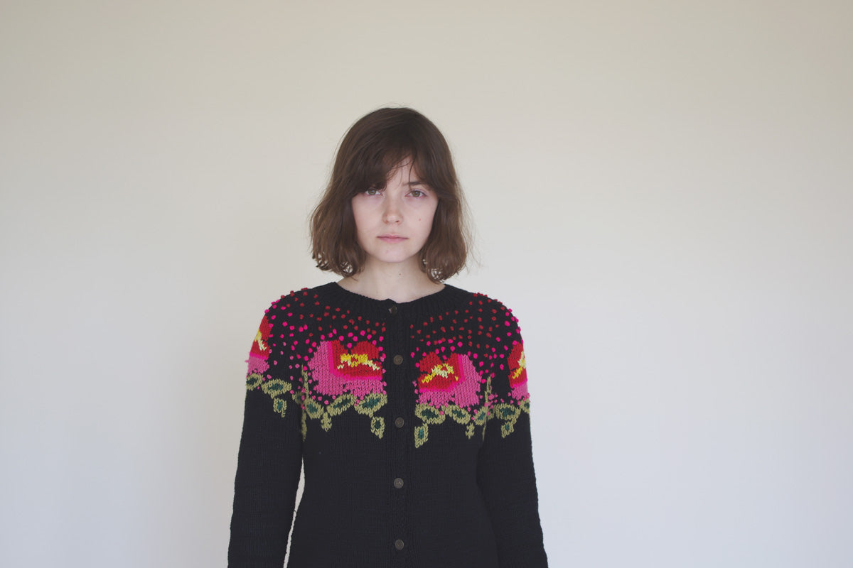 Cardigan  _ Flor