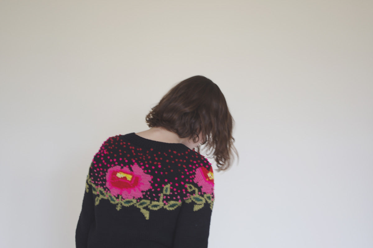 Cardigan  _ Flor